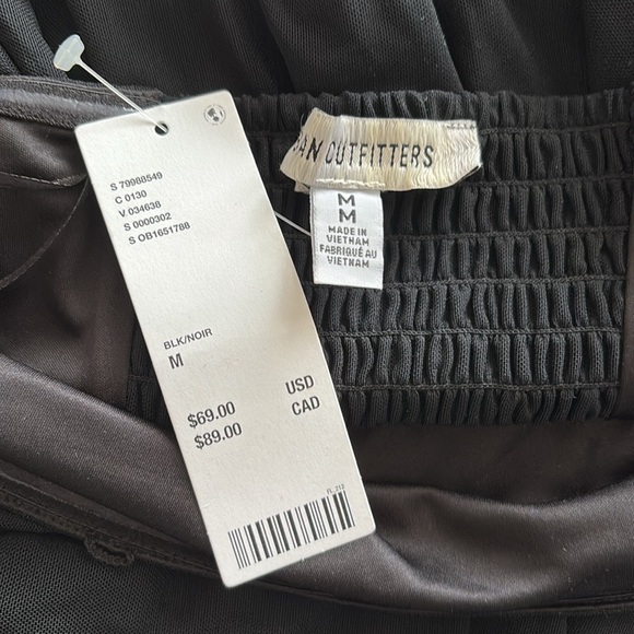 Urban Outfitters Black Strapless Dress - Picture 4 of 6